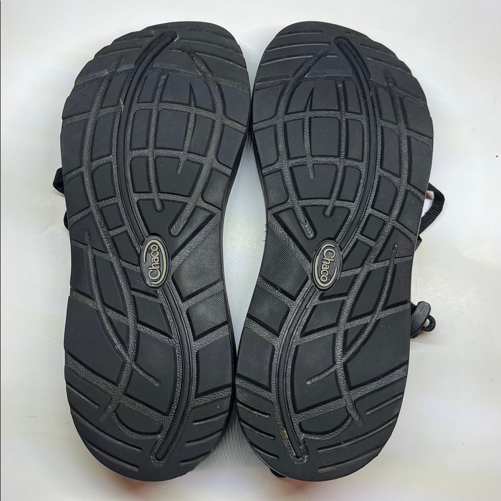 Chaco Black Adjustable Strap Sport Sandals - Picture 6 of 7
